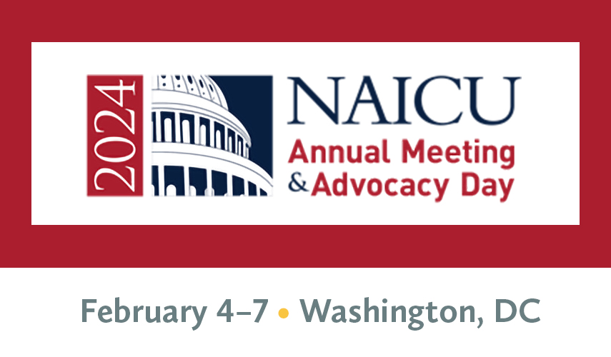 NAICU 2024 Annual Meeting Advocacy Day Liaison   NAICU 2024 Banner 